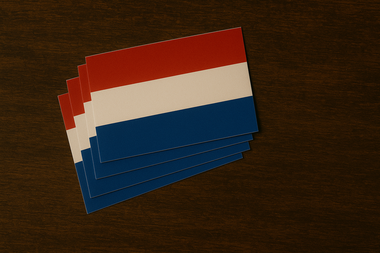 Nederlandse vlag - Sticker